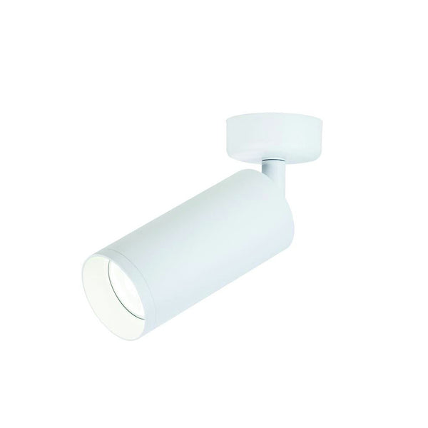 Plafonnier ZAMBELIS D60 GU10 DESIGN Blanc Mat Sans Source ZAM.S054
