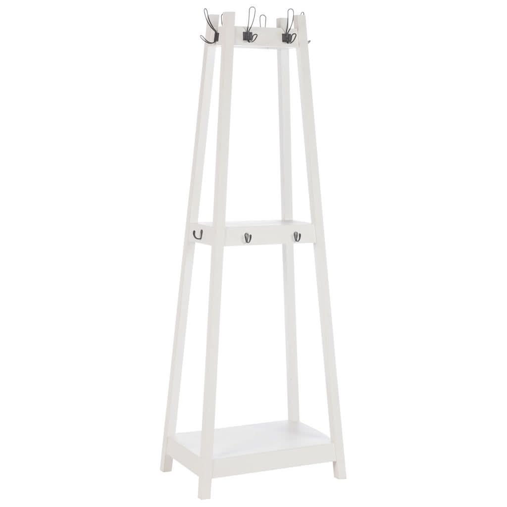 Porte - Manteau Bois Blanc Debout - Designix