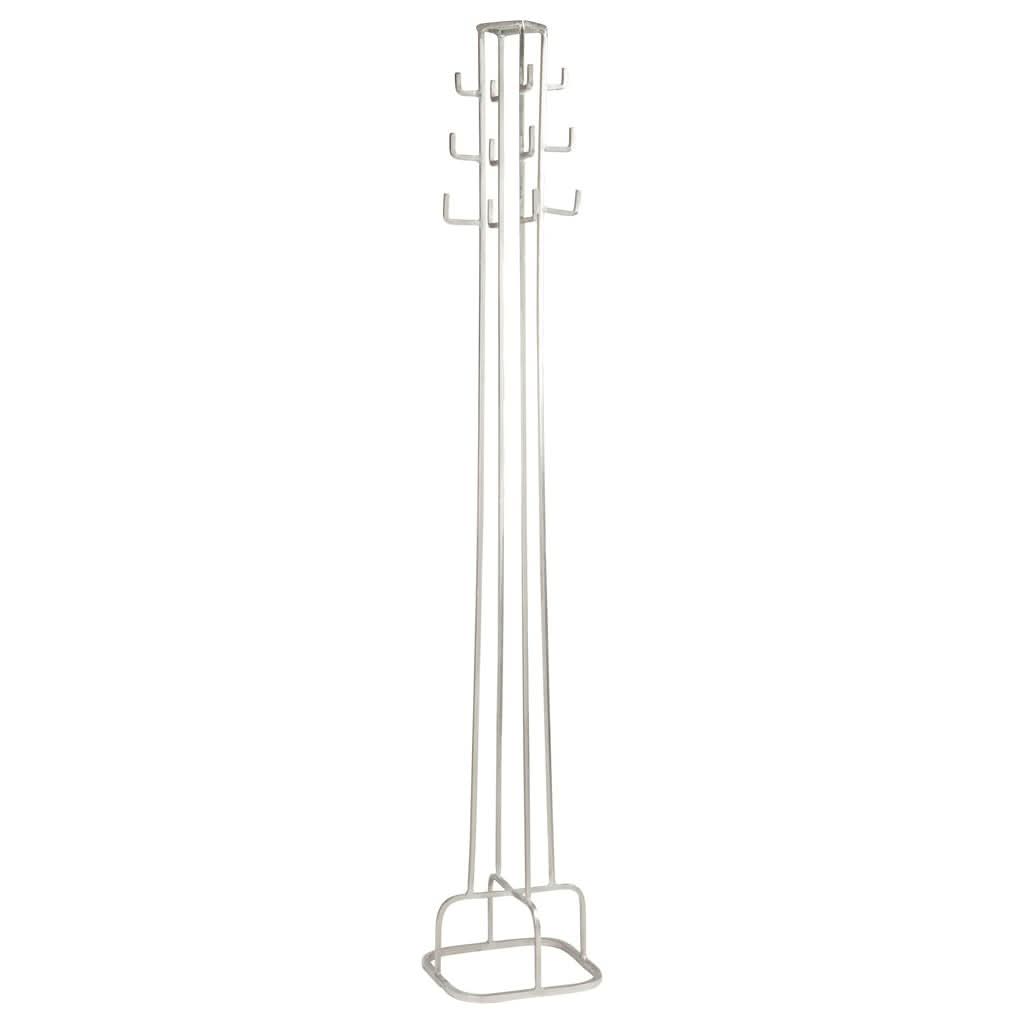 Porte - manteau Fer Argenté 180 cm - Designix