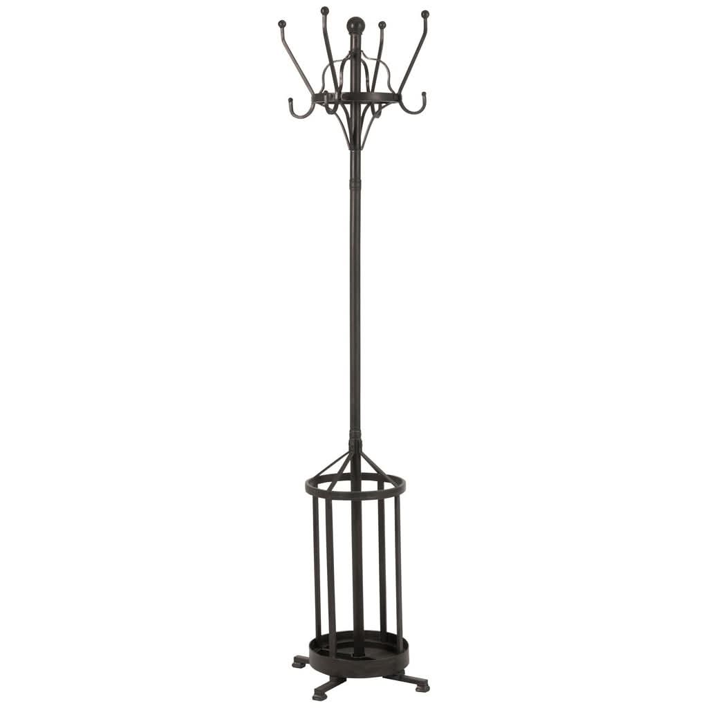 Porte - Manteau Métal Brun - Designix