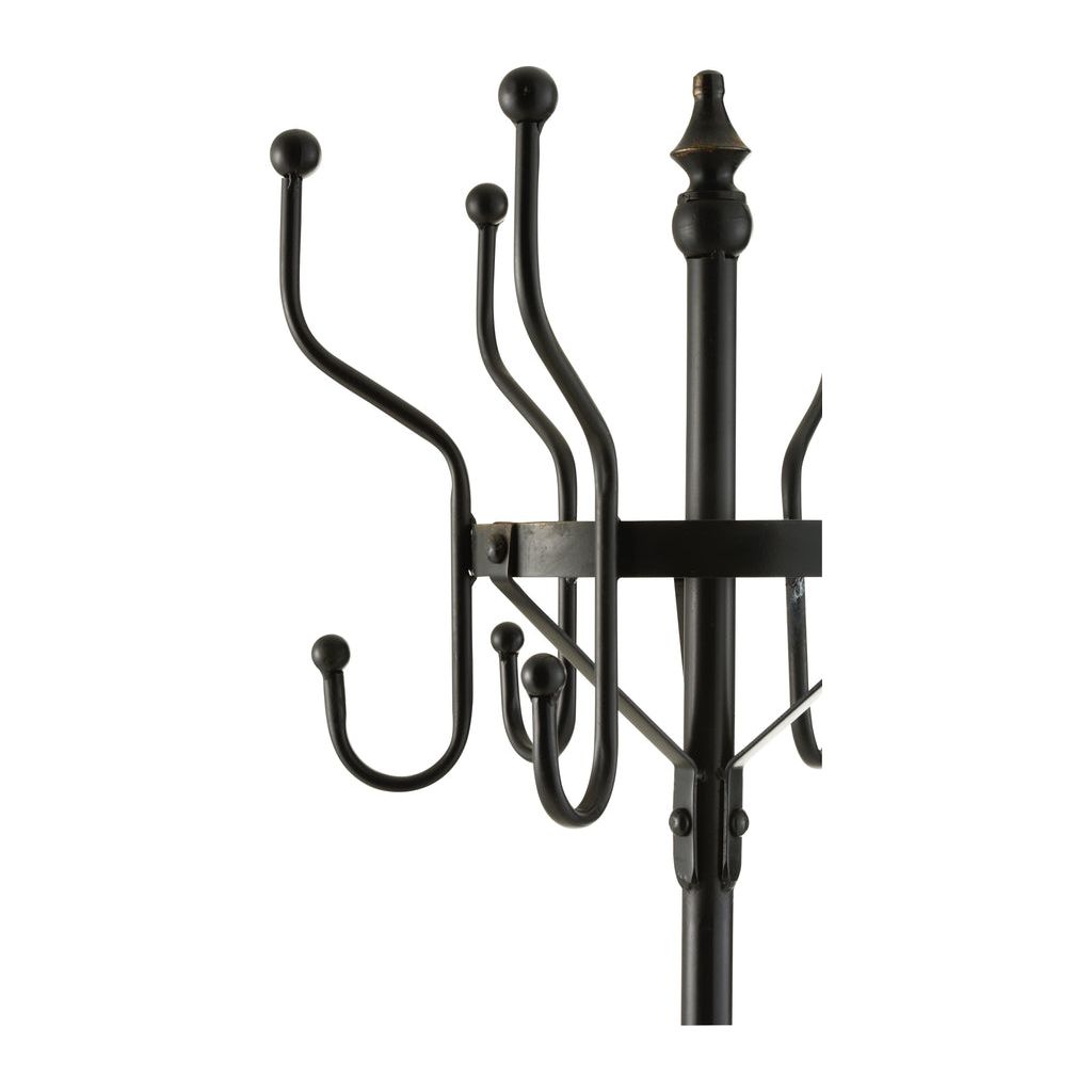 Porte - manteau Métal Noir Industriel - Designix