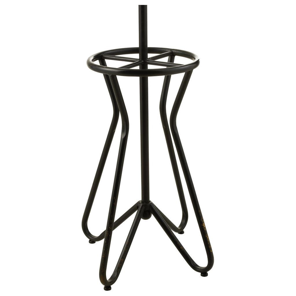 Porte - manteau Métal Noir Industriel - Designix