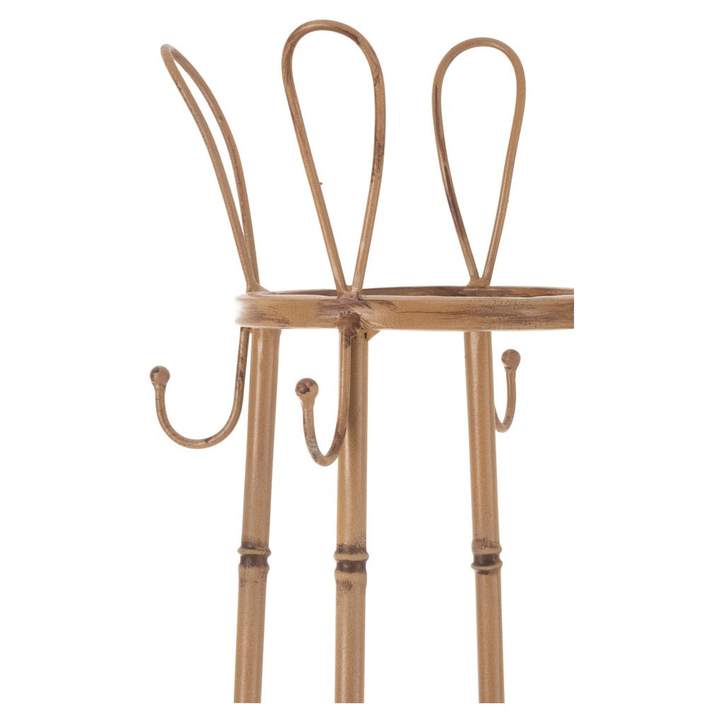 Porte - Manteau Métal Rotin Naturel - Designix