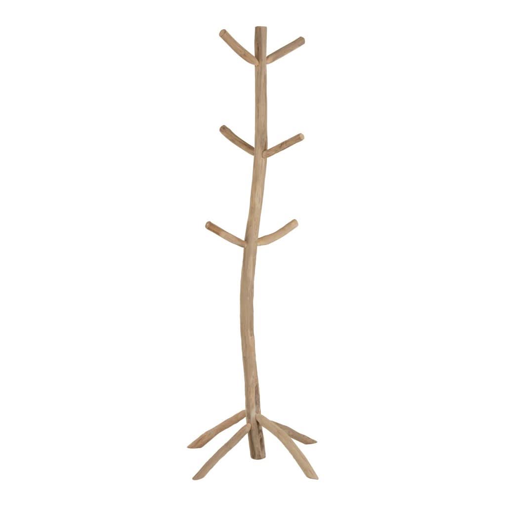 Porte - Manteau Teck Naturel 6 Branches - Designix