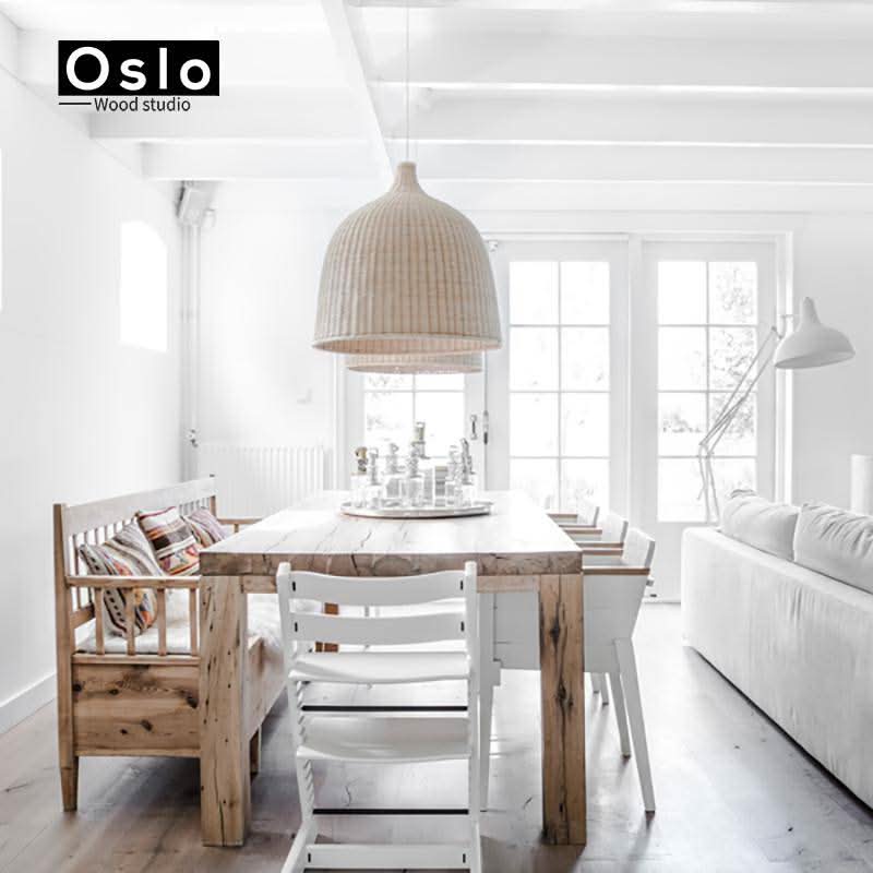 Suspension en tissu Rattan | Designix - Luminaire - https://designix.fr