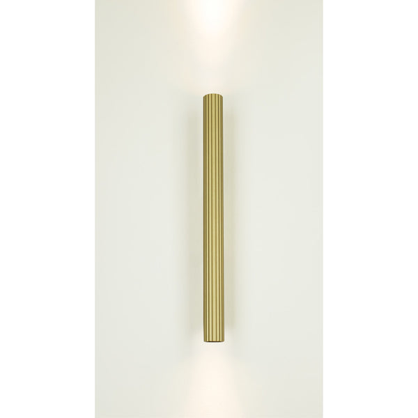 Applique Murale ZAMBELIS 2x6W Direct/Indirect DESIGN Laiton 25219