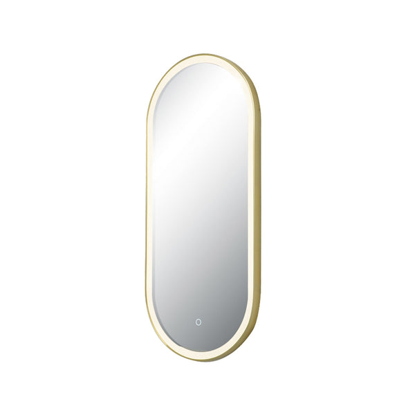 Miroir ZAMBELIS Tactile 18W CCT Dimmable IP44 DESIGN Or Anodise 25386