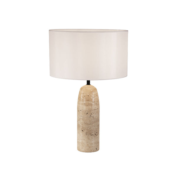 Lampe sur Table ZAMBELIS D350 E27 DESIGN Pierre Naturelle Sans Source 25428