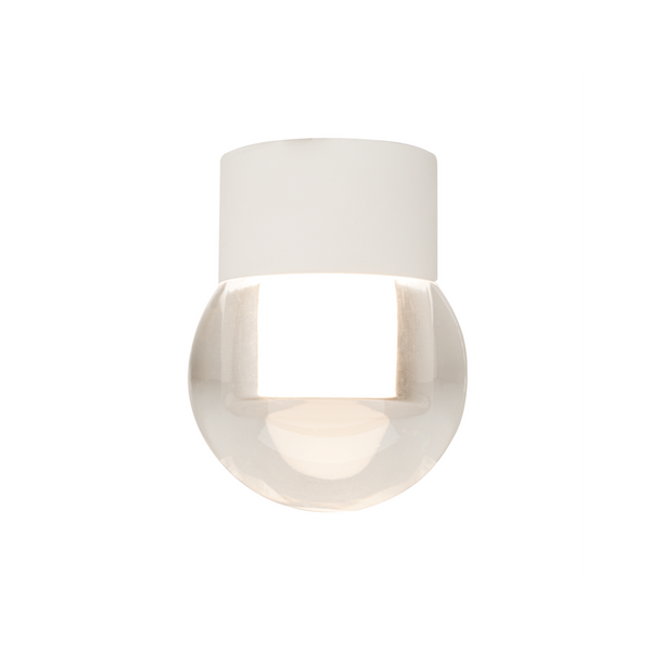 Plafonnier ZAMBELIS D100 6W DESIGN Blanc Sable 25307