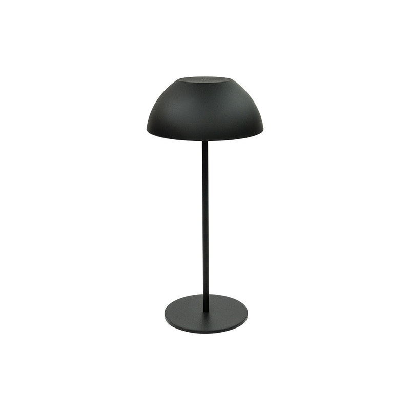 Lampe sur Table Exterieur ZAMBELIS Tactile D130 2W Dimmable IP44 DESIGN Noir Sable E485