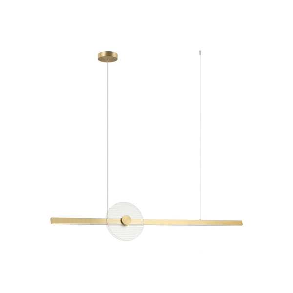 Suspension ZAMBELIS 20W Dimmable DESIGN Verre et Or 25426