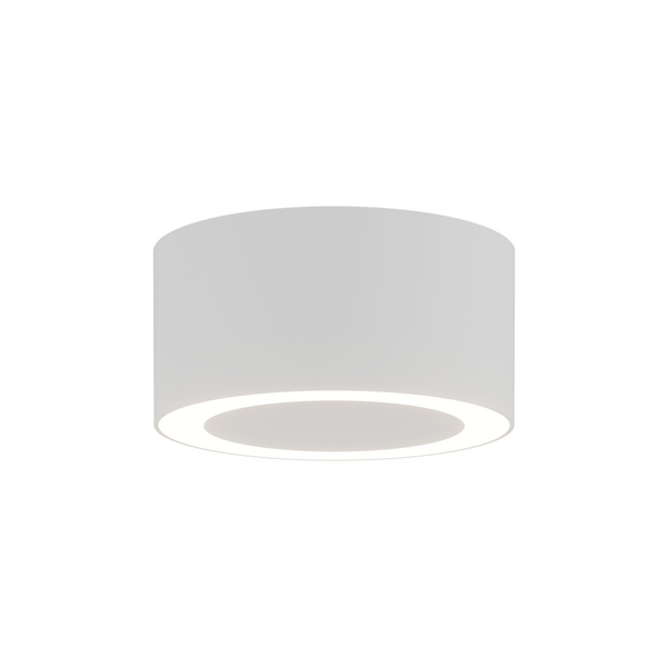 Plafonnier ZAMBELIS D100 7W DESIGN Blanc Sable Avec Driver 25310