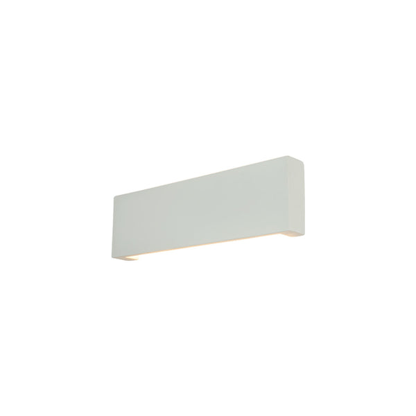Applique Murale ZAMBELIS 8W Direct/Indirect DESIGN Blanc Platre 25380