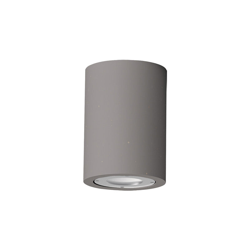 Plafonnier Exterieur ZAMBELIS D100 GU10 IP54 DESIGN Beton Sans Source E480