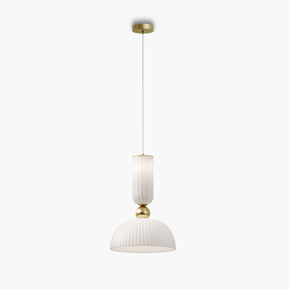 Antic Suspension luminaire doré