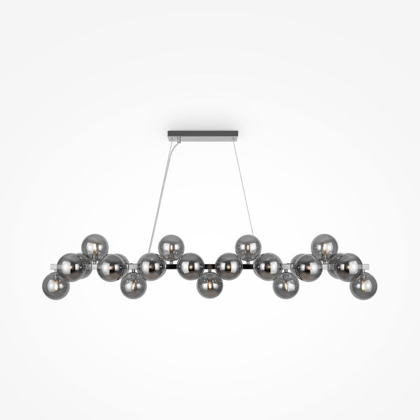 Dallas Suspension luminaire argenté