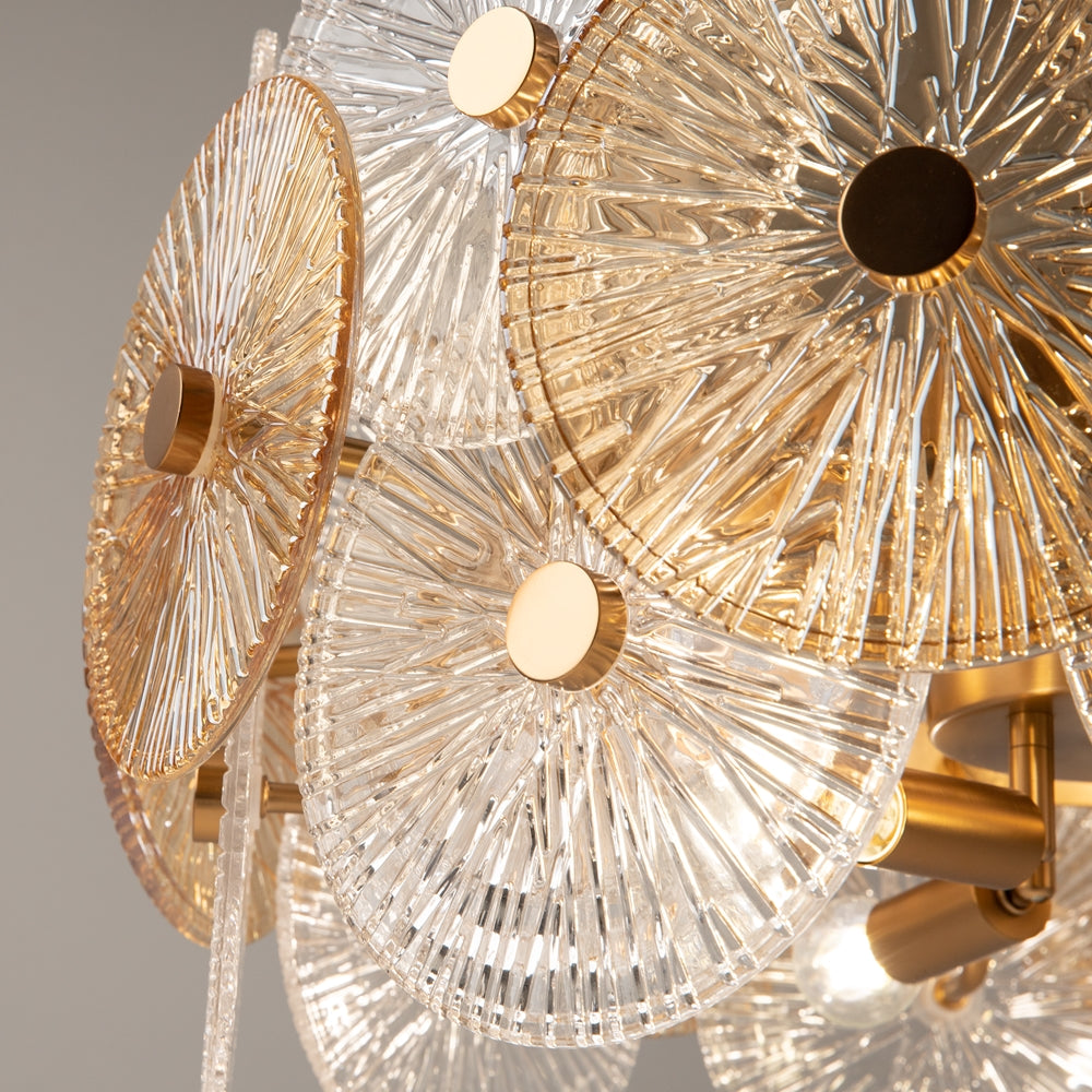Aster Suspension luminaire doré
