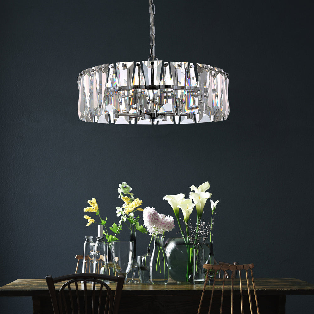 Puntes Suspension luminaire argenté