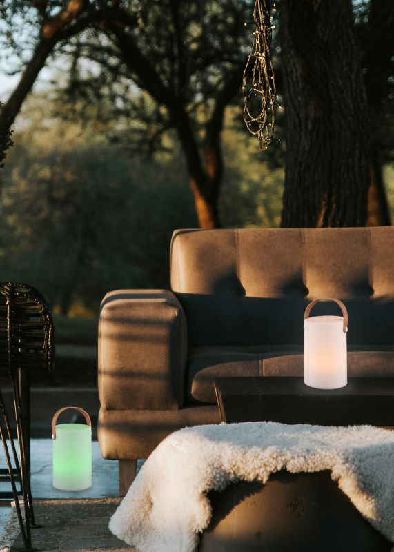Lampe à poser sans fil Aruba blanche
