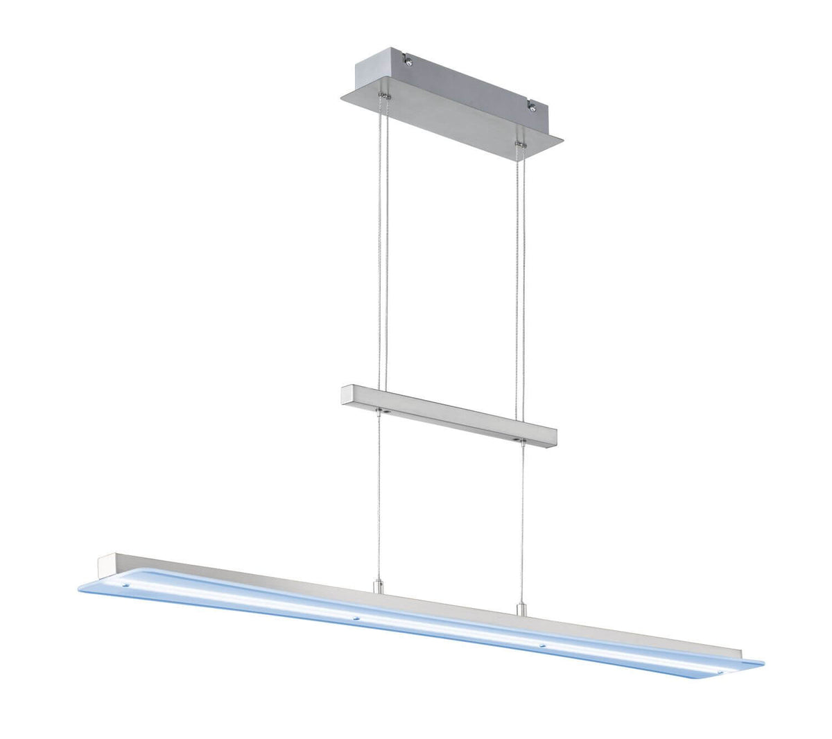 Suspension Smash nickel satiné