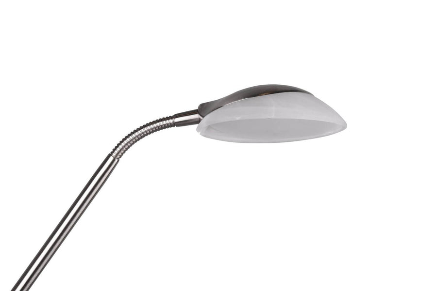 Lampadaire Orson nickel satiné