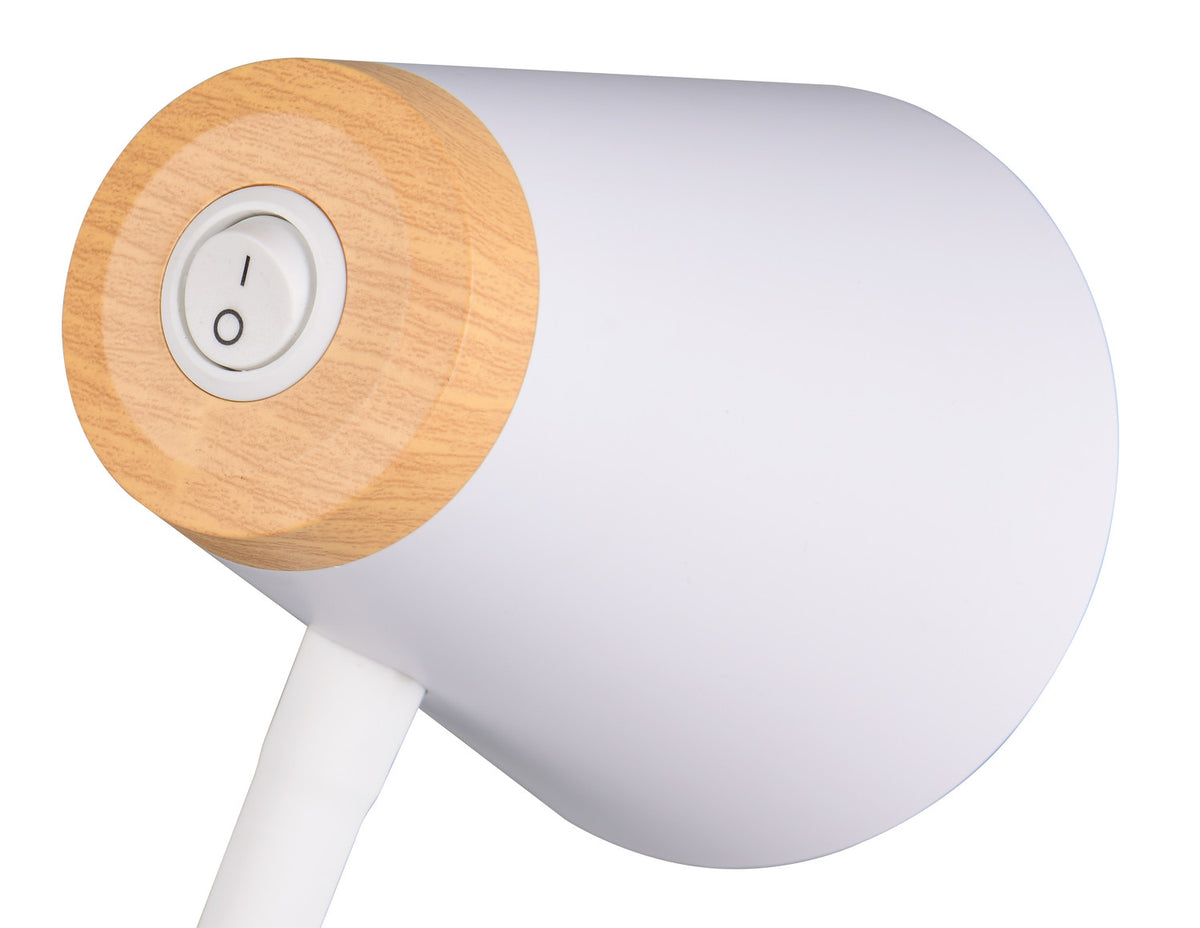 Lampadaire Pongo blanc