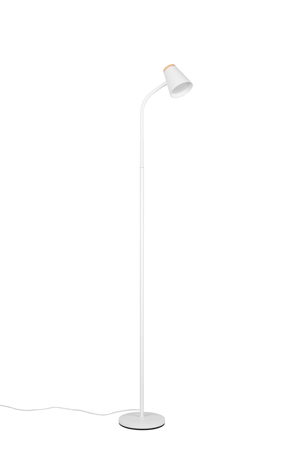 Lampadaire Pongo blanc