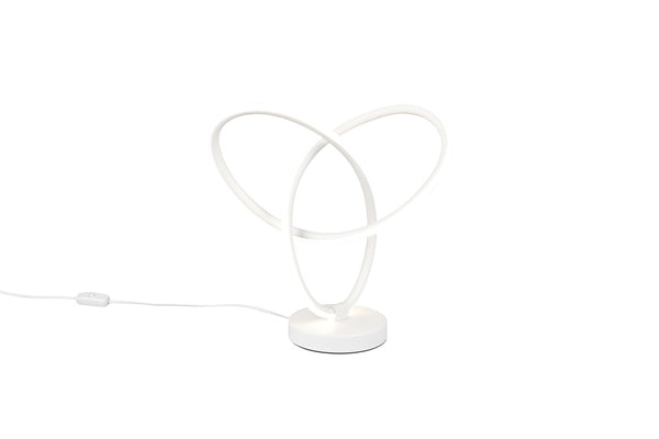 Lampe à poser Lando blanche mat