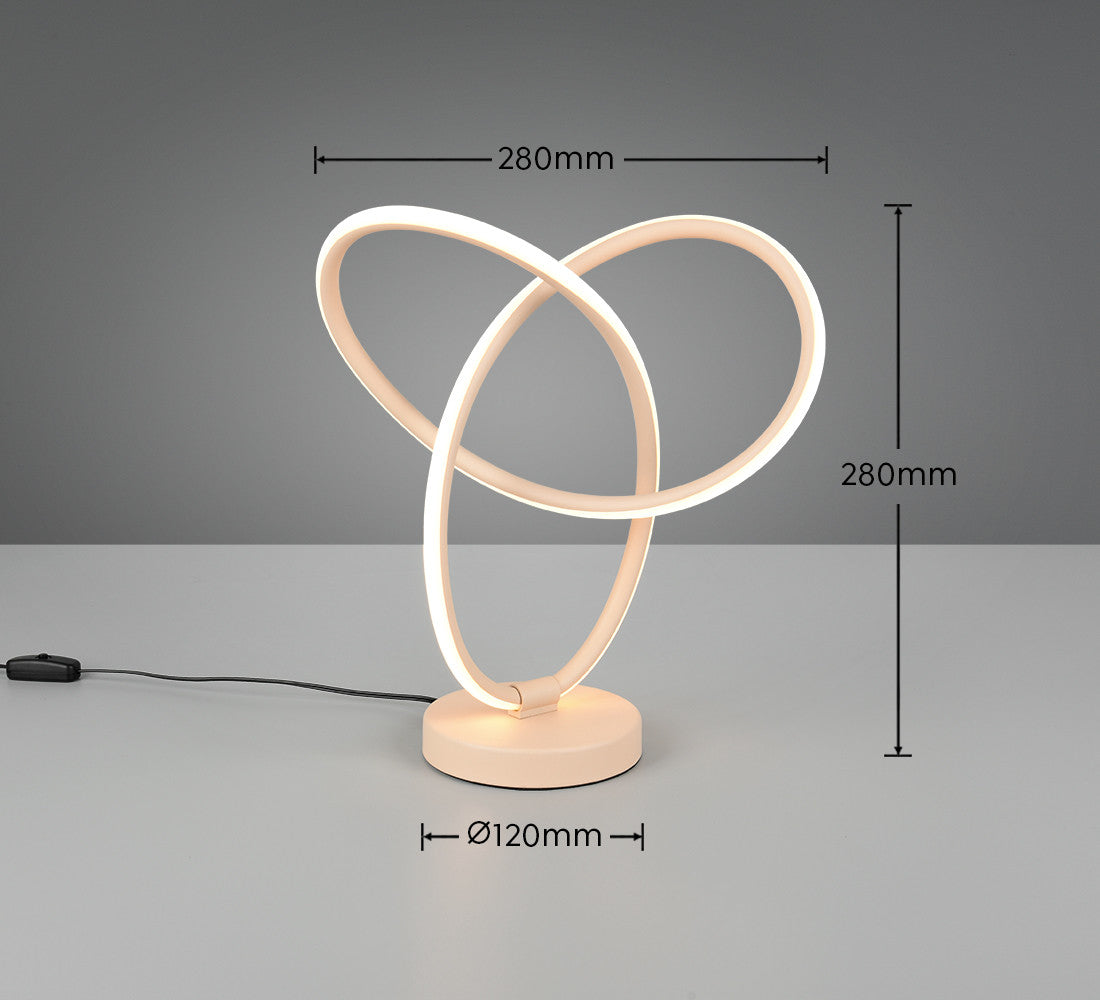 Lampe à poser Lando beige