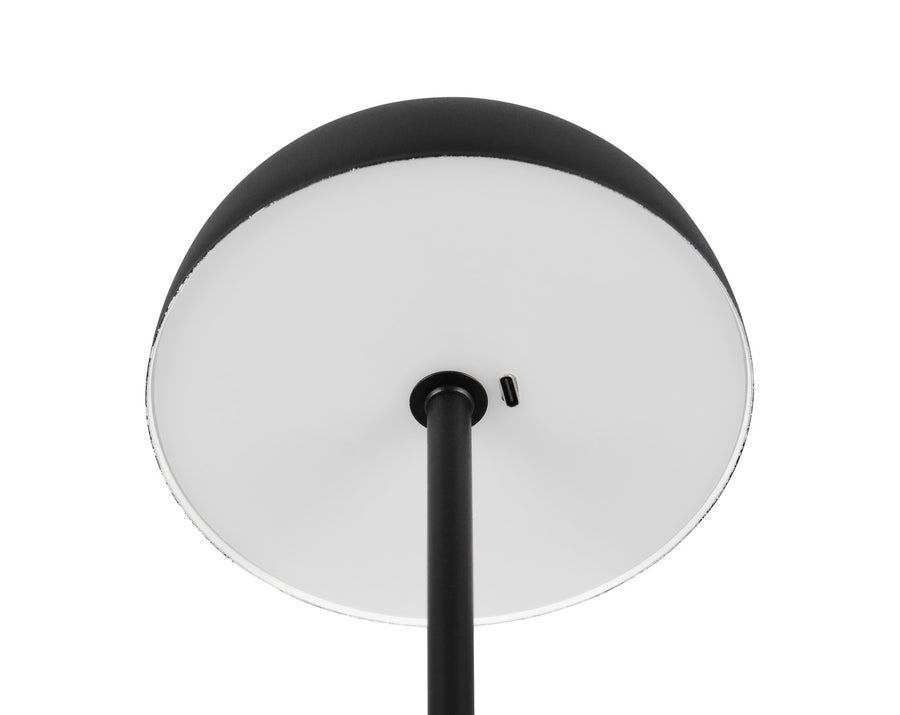 Lampe à poser Munoz noire mat