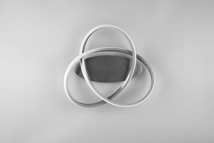 Plafonnier Course nickel satiné (R62051407)