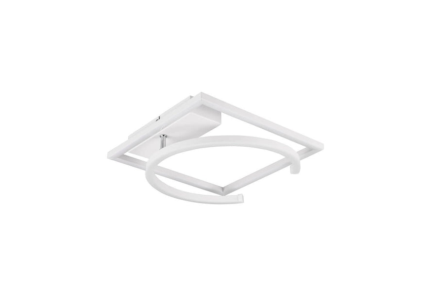 Plafonnier Pivot blanc mat