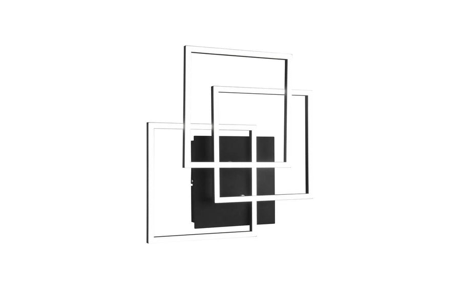 Plafonnier Mobile noir mat