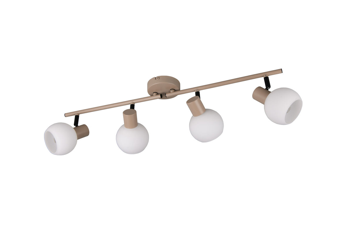 Spot Boba 4 lumières beige