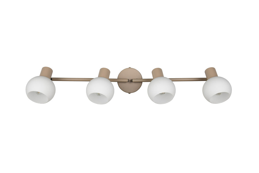 Spot Boba 4 lumières beige