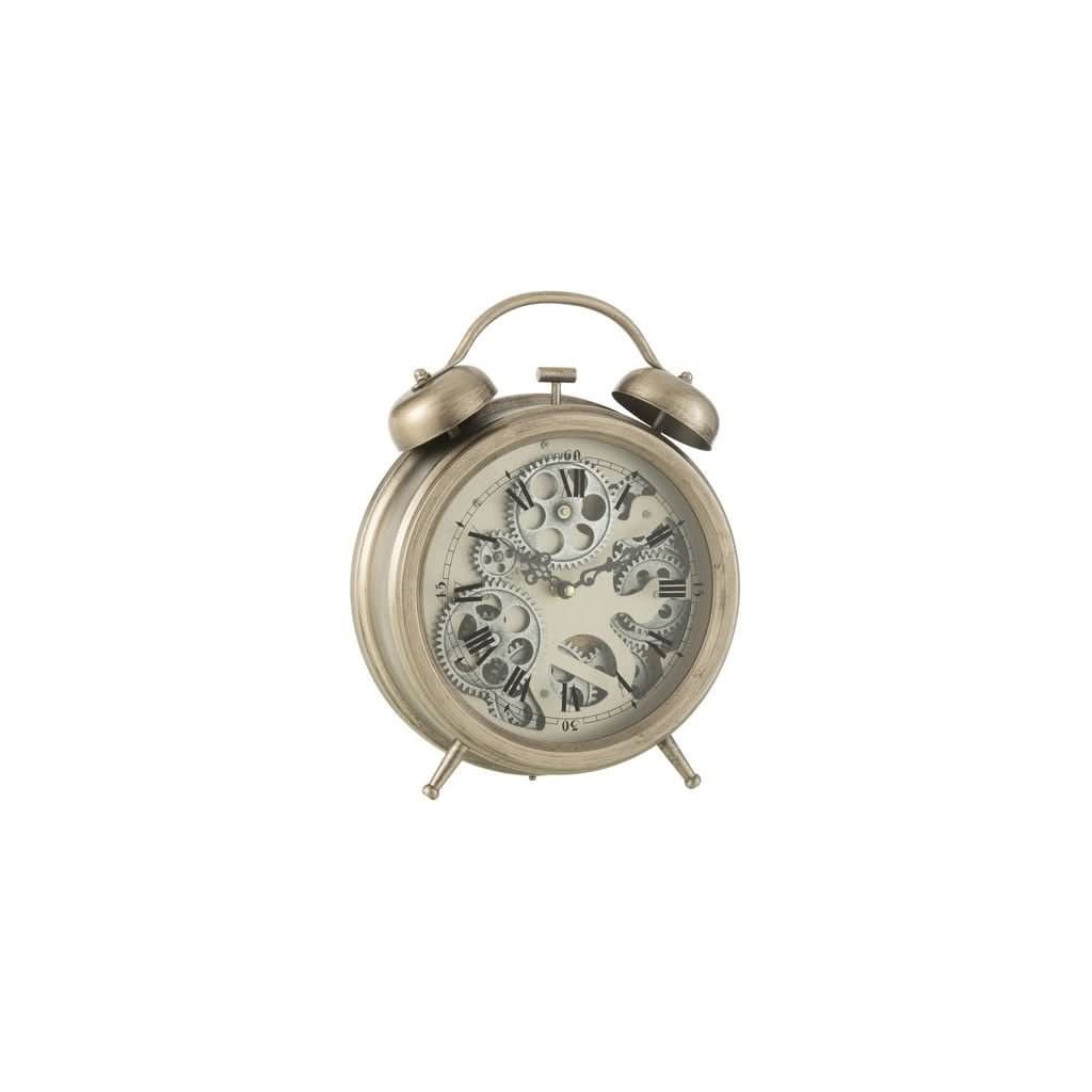 Réveil Chiffres Romains Argenté - Designix