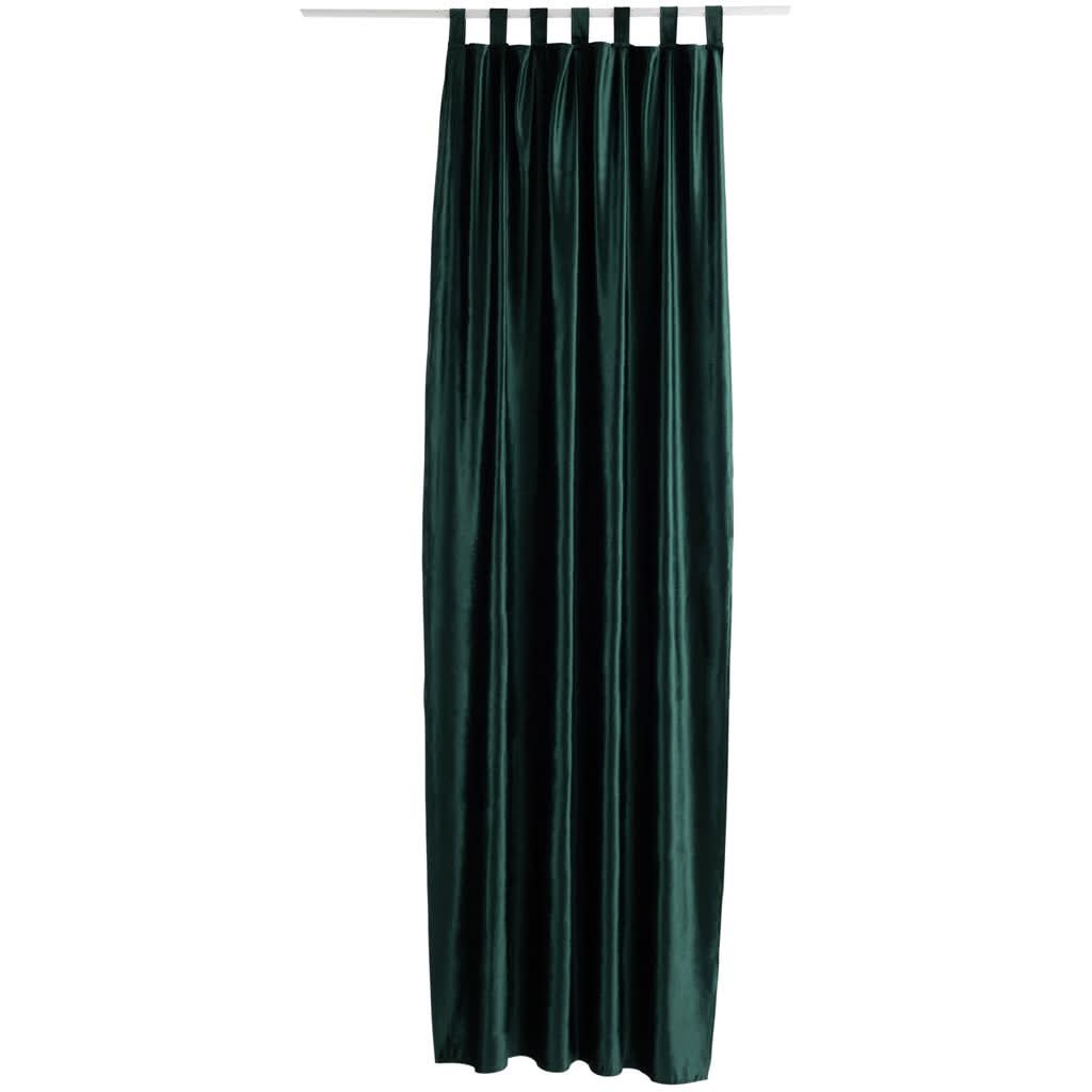 Rideau Velours Long Vert - Designix