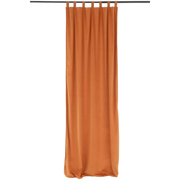 Rideau Velours Ocre Long