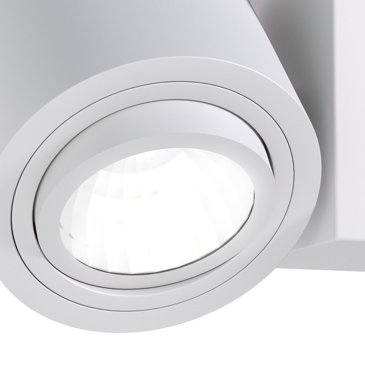 Spot sur rail Rullo orientable blanc