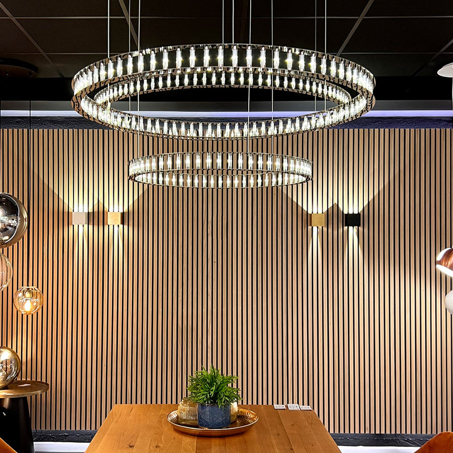 Suspension LED Atom Ring