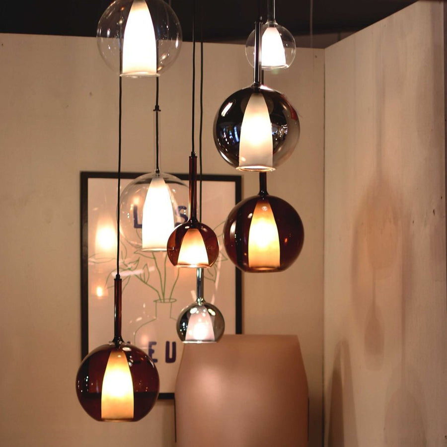 Suspension grappe Belluna 3 lumières