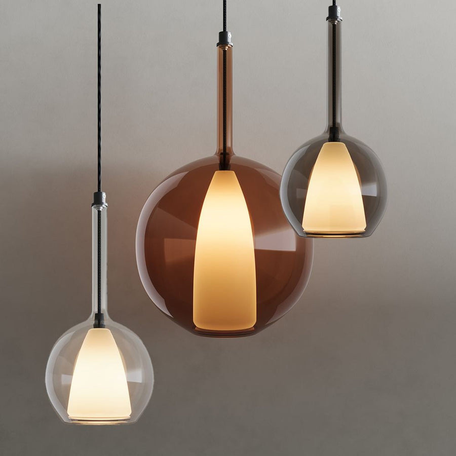 Suspension grappe Belluna 3 lumières