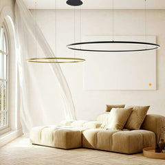 Suspension LED Ring 2 anneaux décalés