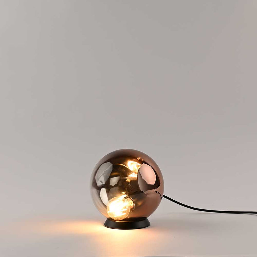 Lampe à poser Orb globe en verre