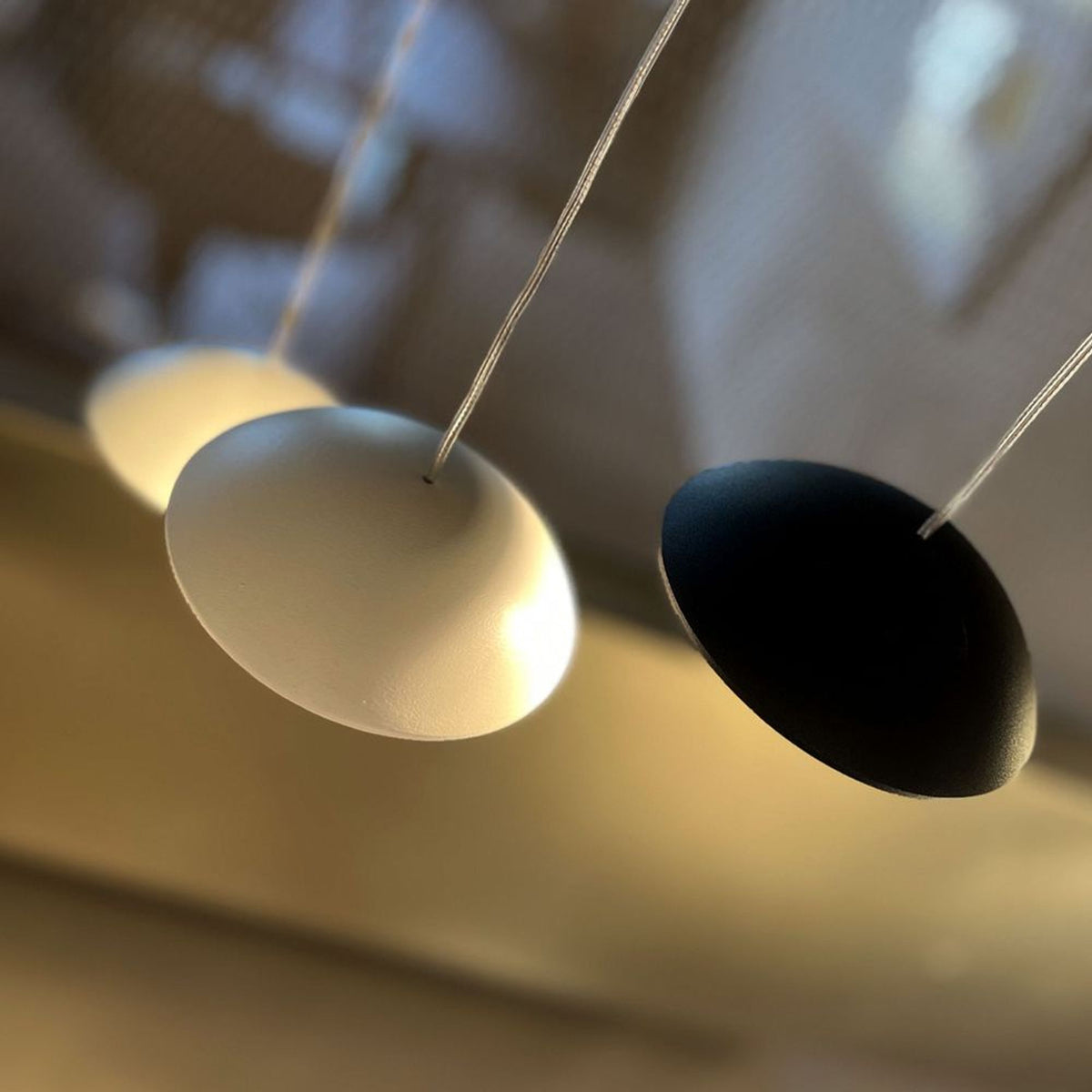 Suspension de table LED Santa Air 8 lumières sur 2 rangées, longueur 160 cm