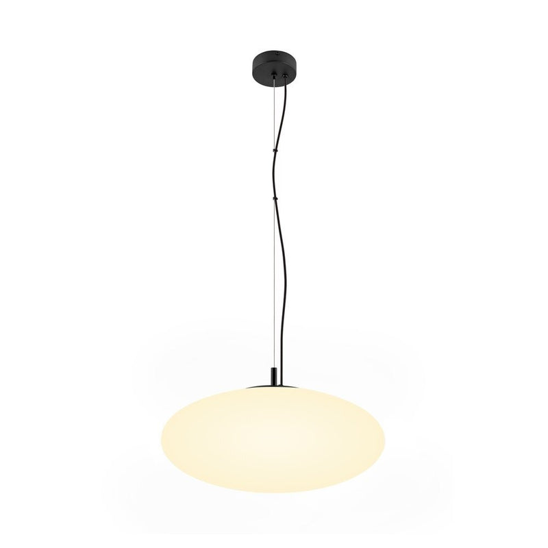 Suspension Olypso noire, Ø 50 cm