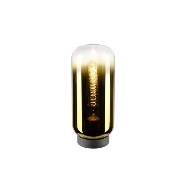 Lampe à poser Pantilo dorée, H 32,5 cm