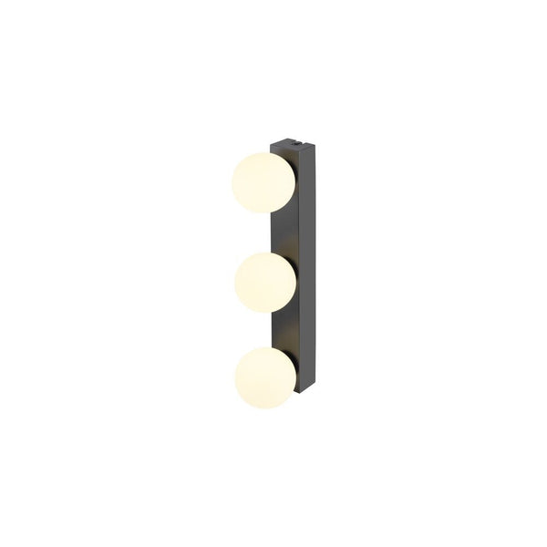 Applique murale SUN noire, L 46 cm