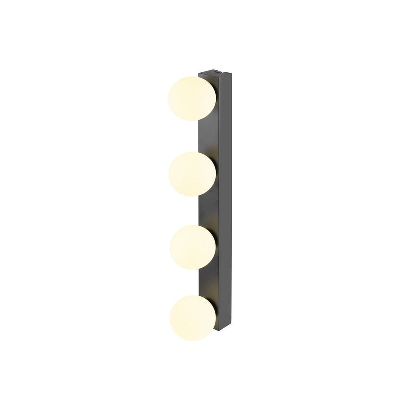 Applique murale SUN noire, L 64 cm