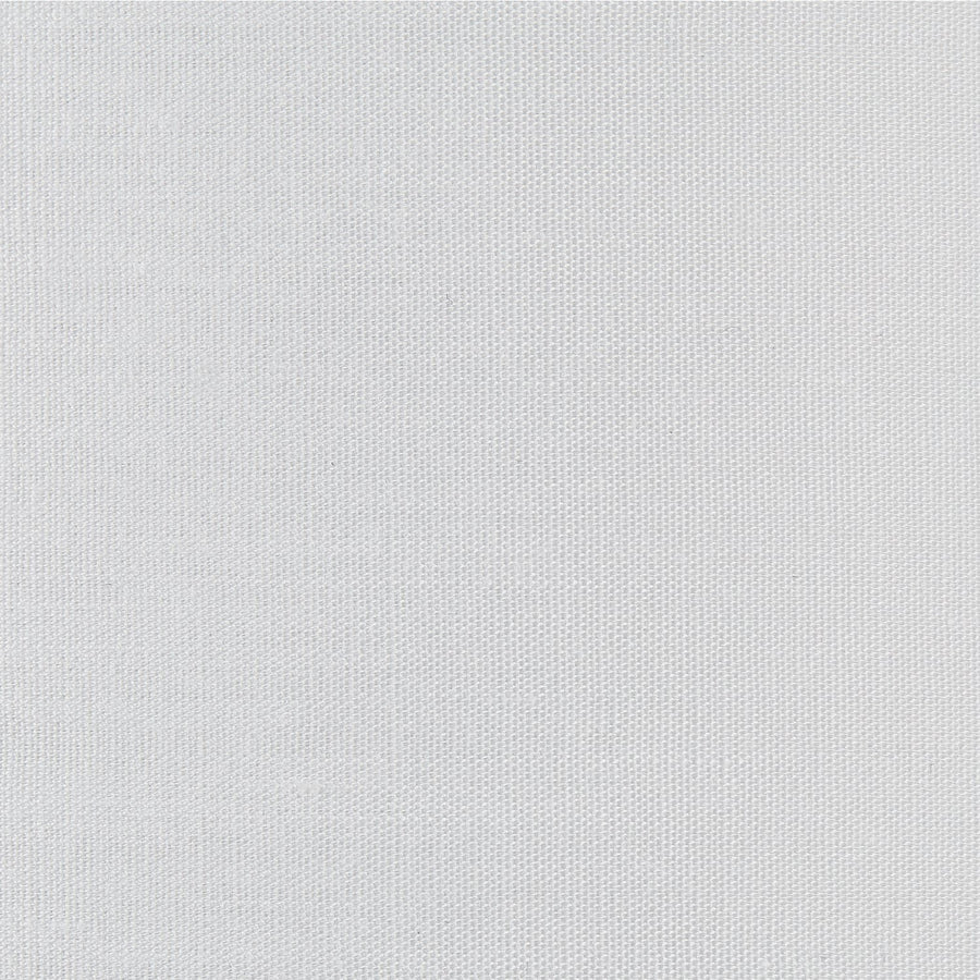Gros plan sur la texture du tissu blanc de l'abat-jour.
